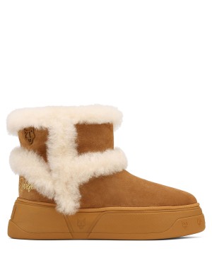 Naked Wolfe K-01 Shearling Laarzen Heren Bruin | ZSU4713OB