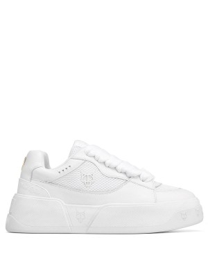 Naked Wolfe Kosa Signature Sneakers Heren Wit | JBP4249FB