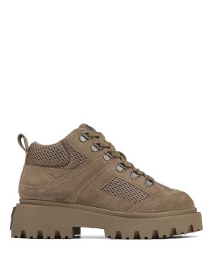 Naked Wolfe Robin Suede Laarzen Dames Donkergrijs Bruin | OXO411JX