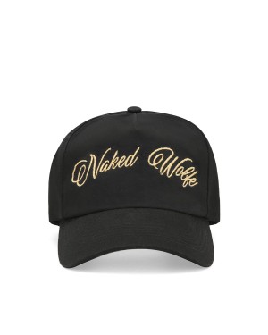 Naked Wolfe Signature Unconstructed Caps Dames Zwart Goud | GIZ37YA