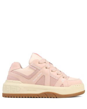 Naked Wolfe Skating Suede Sneakers Dames Roze | PYK8896OJ