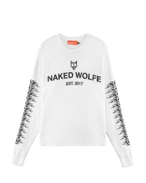 Naked Wolfe Thermal Sweatshirts Heren Wit | HSE5922CW