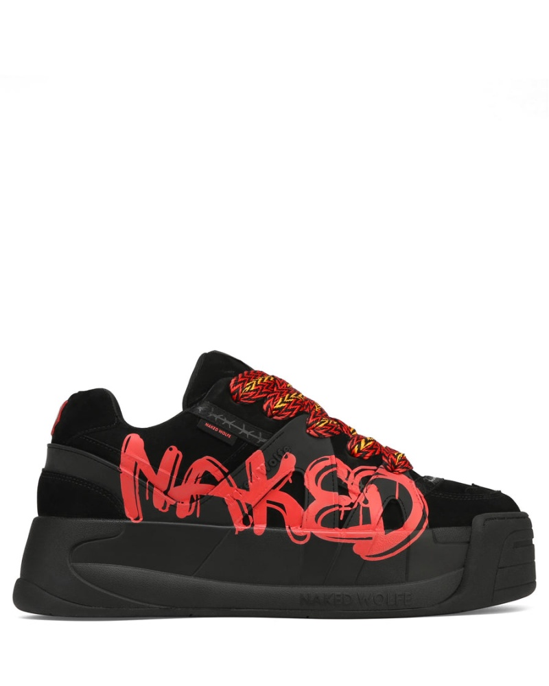 Naked Wolfe Badslippers Sneakers Heren Rood | DTX8770PB