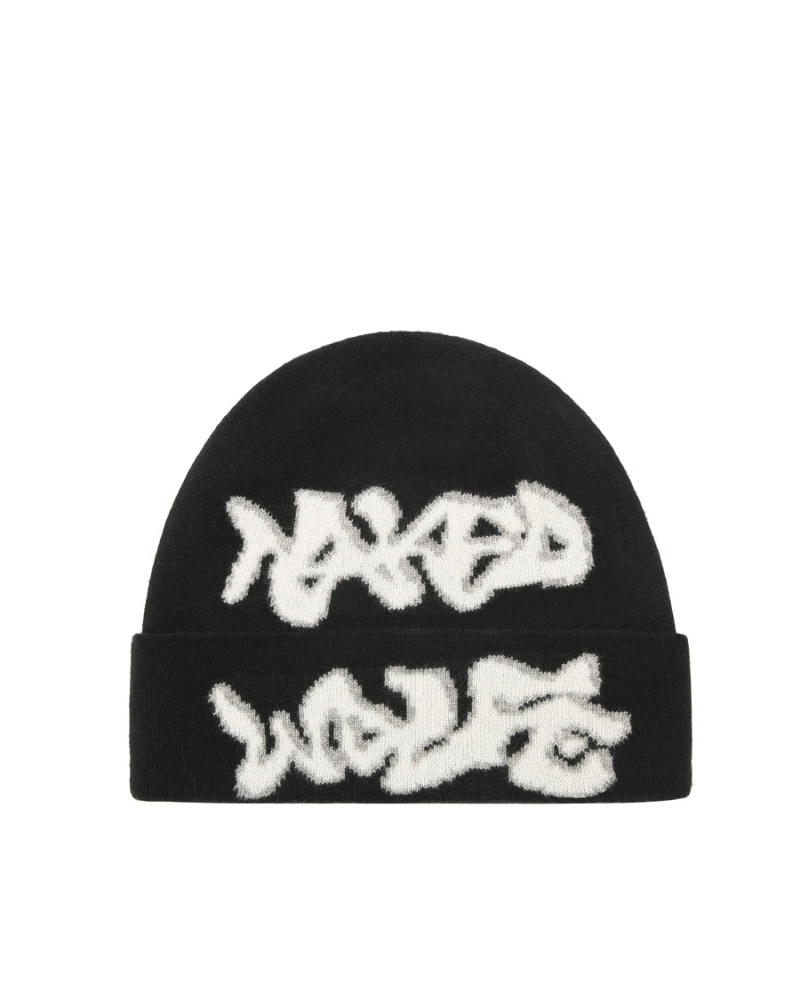 Naked Wolfe Cap Muts Dames Zwart | PHQ6711RJ