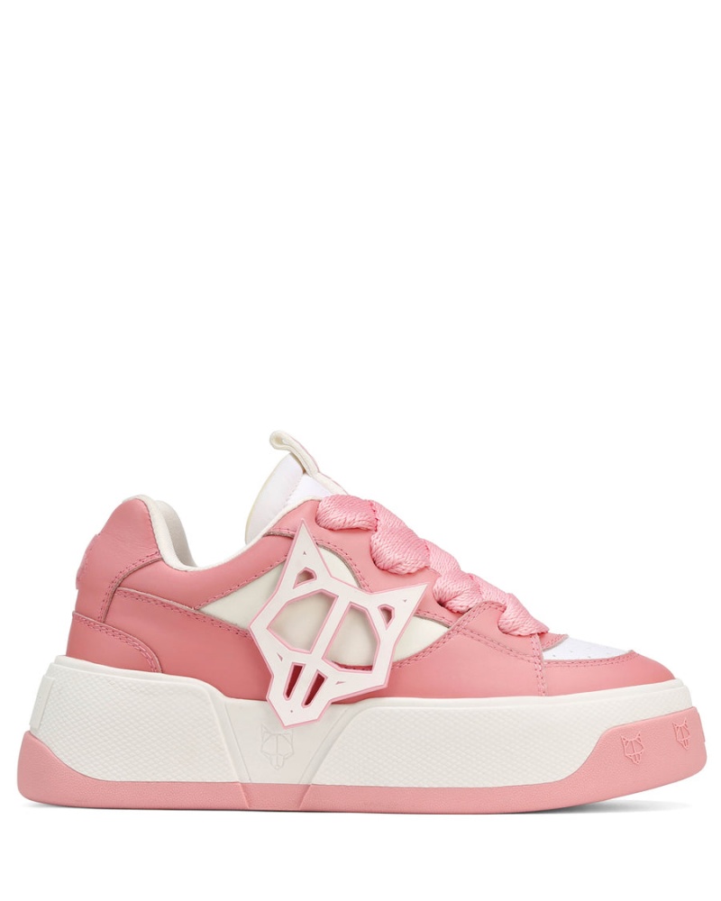 Naked Wolfe City Baby Sneakers Dames Roze Wit | XUY813NG