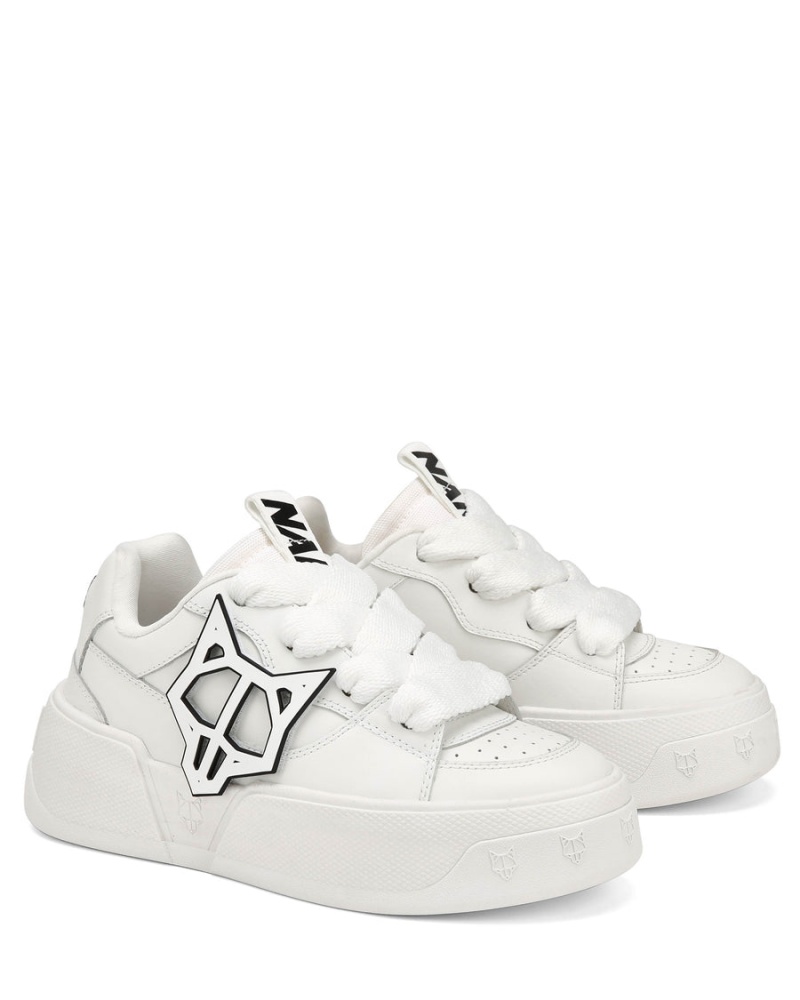 Naked Wolfe City Sneakers Dames Wit | EMY696OU