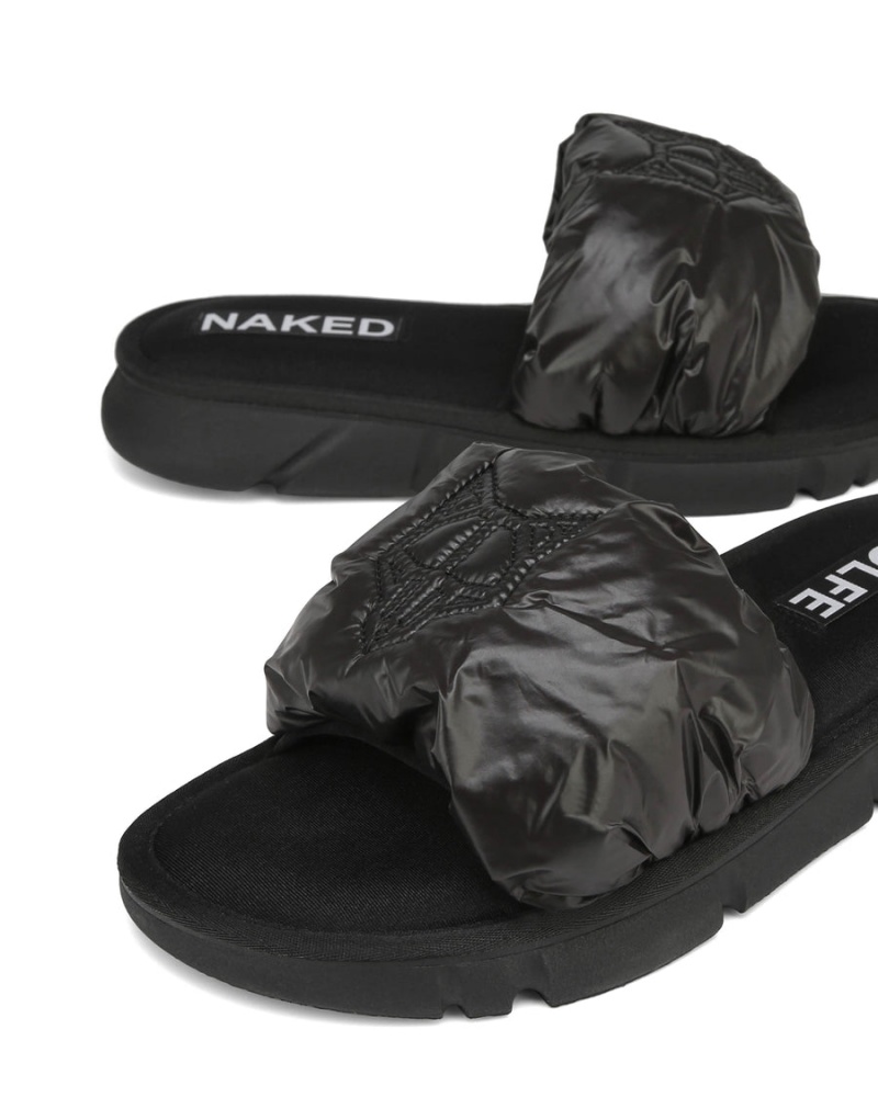 Naked Wolfe Coasting Badeslippers Heren Zwart | GWZ721CV