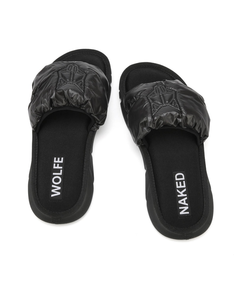 Naked Wolfe Coasting Badeslippers Heren Zwart | GWZ721CV