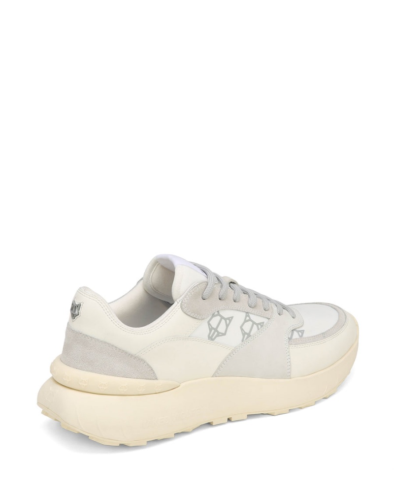 Naked Wolfe Dart Suede Sneakers Heren Wit Grijs | IDR6278CD