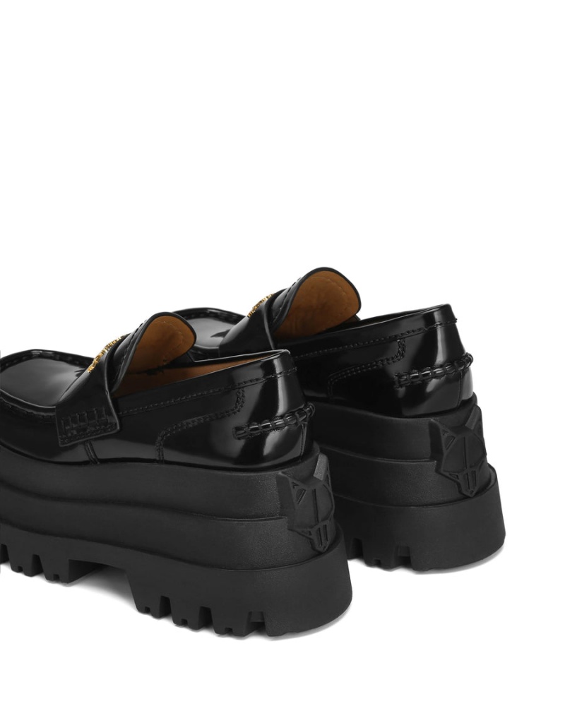 Naked Wolfe Delusion Box Loafers Dames Zwart | RUE7233LE