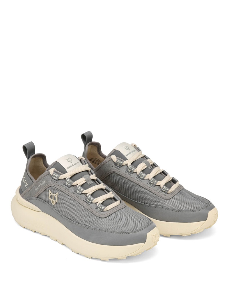 Naked Wolfe Drip Nylon Sneakers Heren Grijs | ZTU4653ID