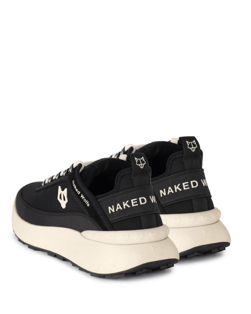 Naked Wolfe Drip Nylon Sneakers Heren Zwart | FOQ36AP