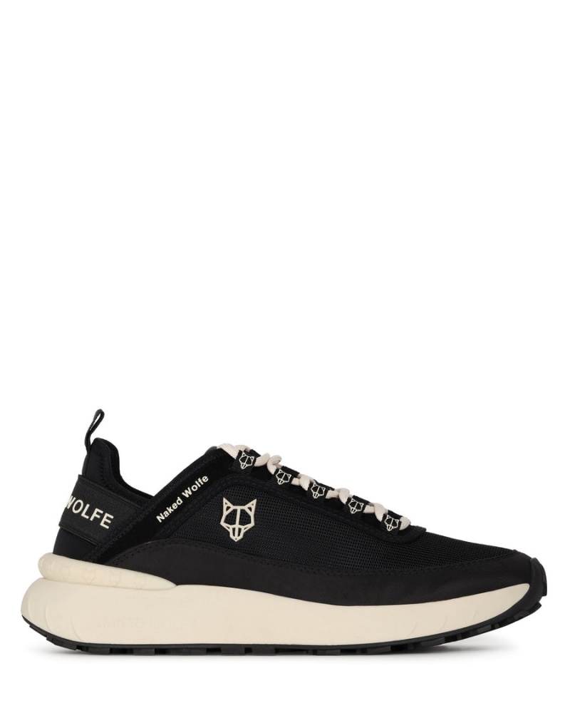 Naked Wolfe Drip Nylon Sneakers Heren Zwart | FOQ36AP