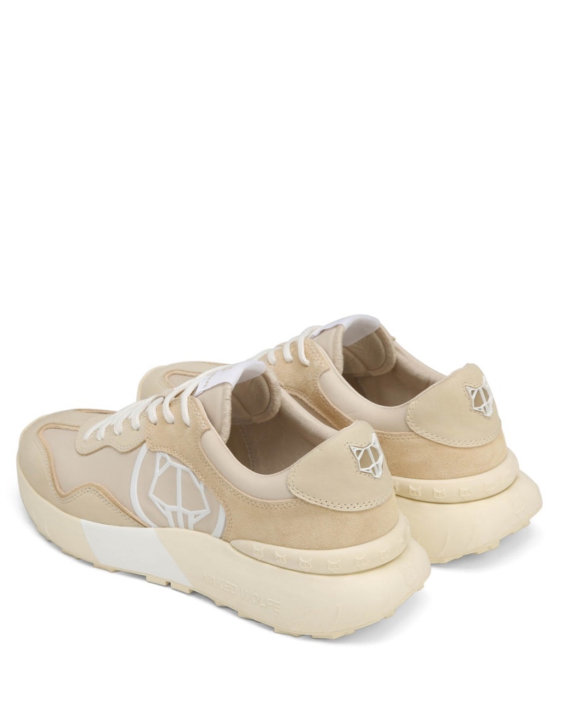 Naked Wolfe Drought Sneakers Heren Wit | SDS9864JM