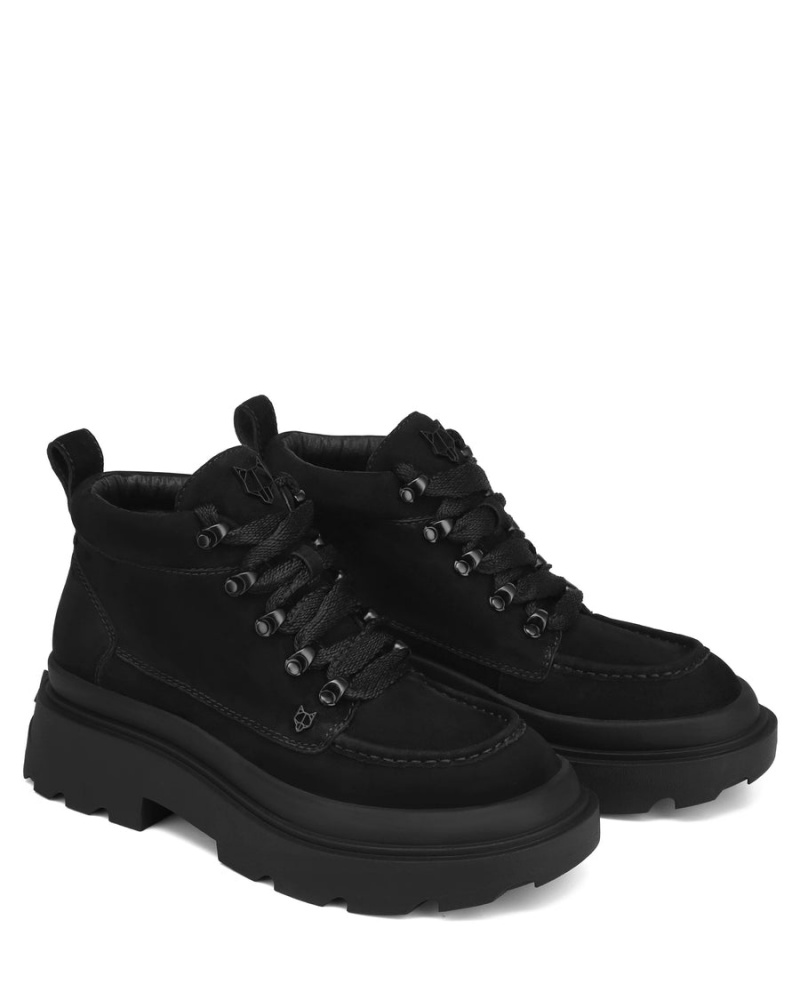 Naked Wolfe Drown Nubuck Laarzen Heren Zwart | ZTB2654UQ