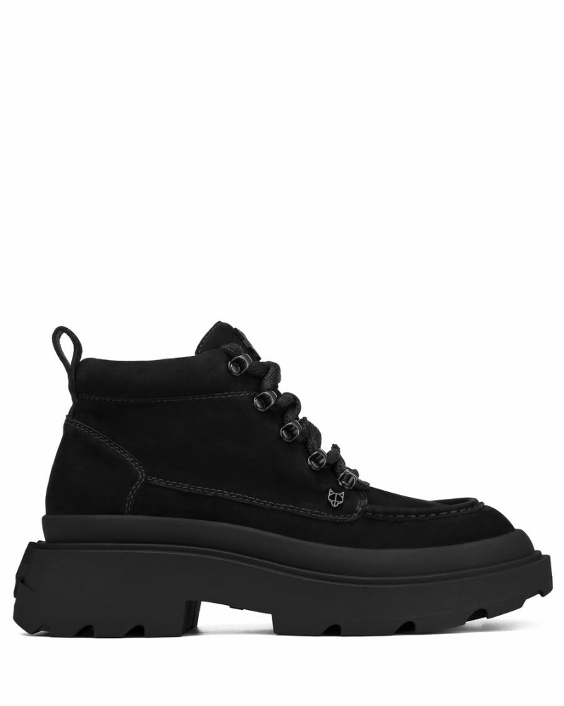 Naked Wolfe Drown Nubuck Laarzen Heren Zwart | ZTB2654UQ