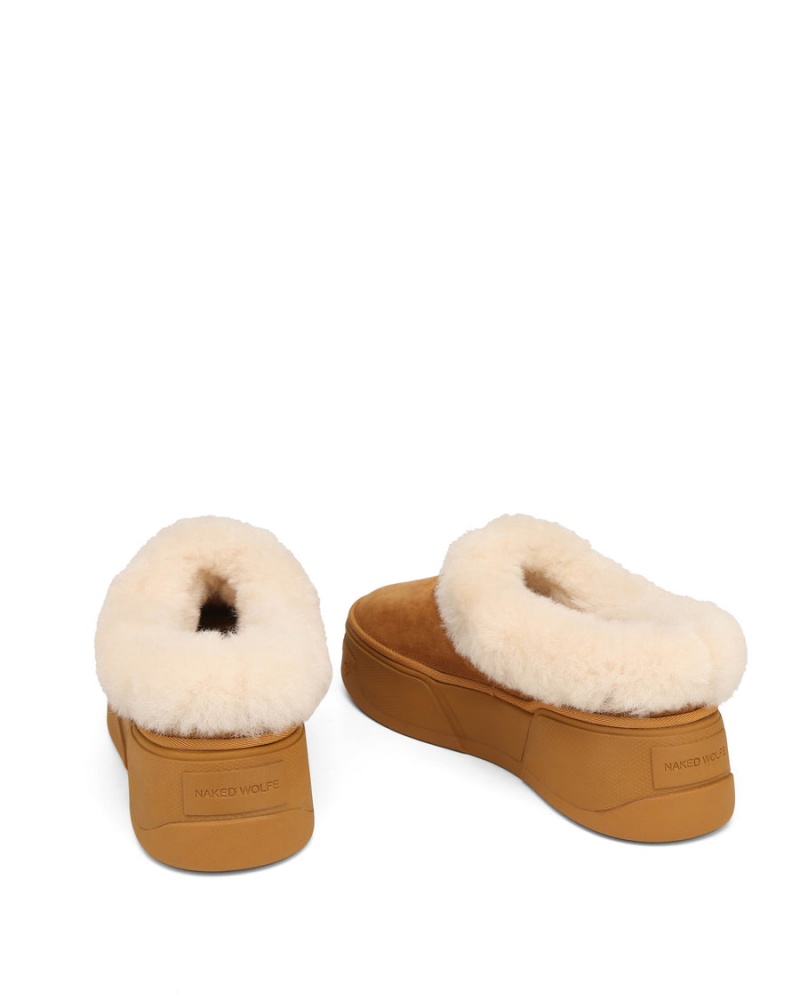 Naked Wolfe K-02 Shearling Laarzen Heren Bruin | TDW3251DQ