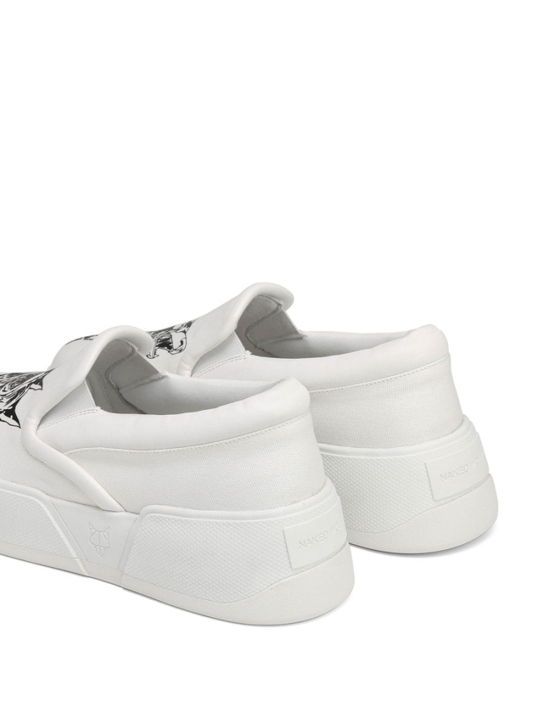 Naked Wolfe Killer Sneakers Heren Wit | QEG5189XC