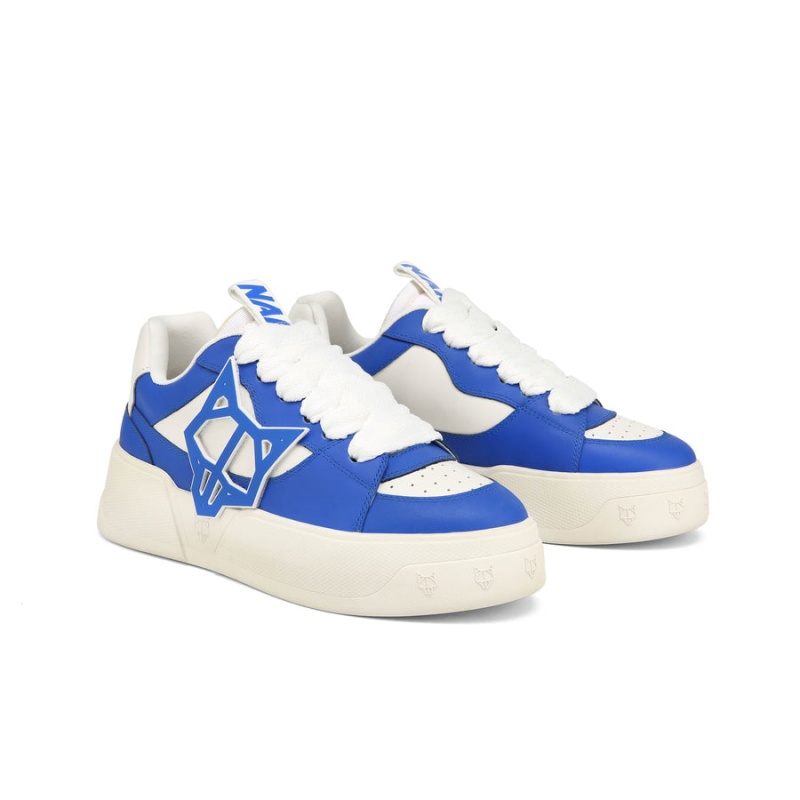 Naked Wolfe Kosa Sneakers Heren Blauw | ZLA8233QQ