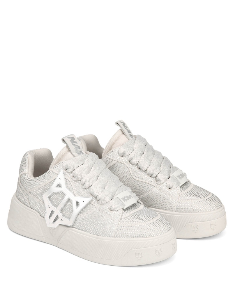 Naked Wolfe Kosa Sneakers Heren Wit Zilver | LXH10099OT