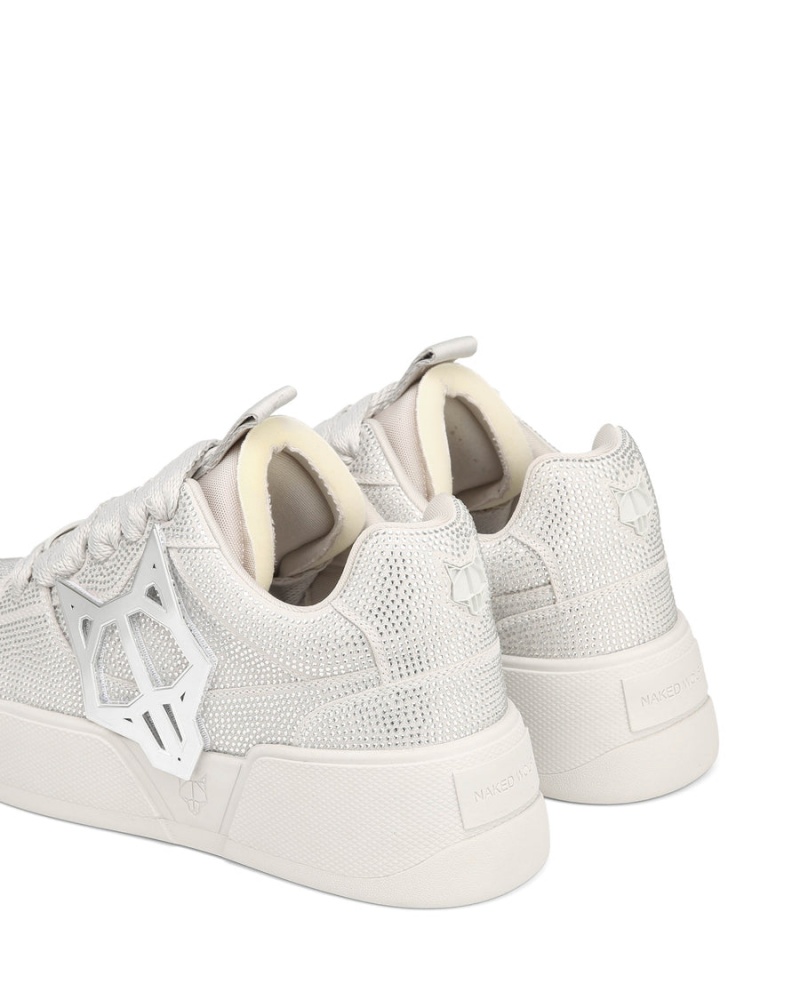 Naked Wolfe Kosa Sneakers Heren Wit Zilver | LXH10099OT