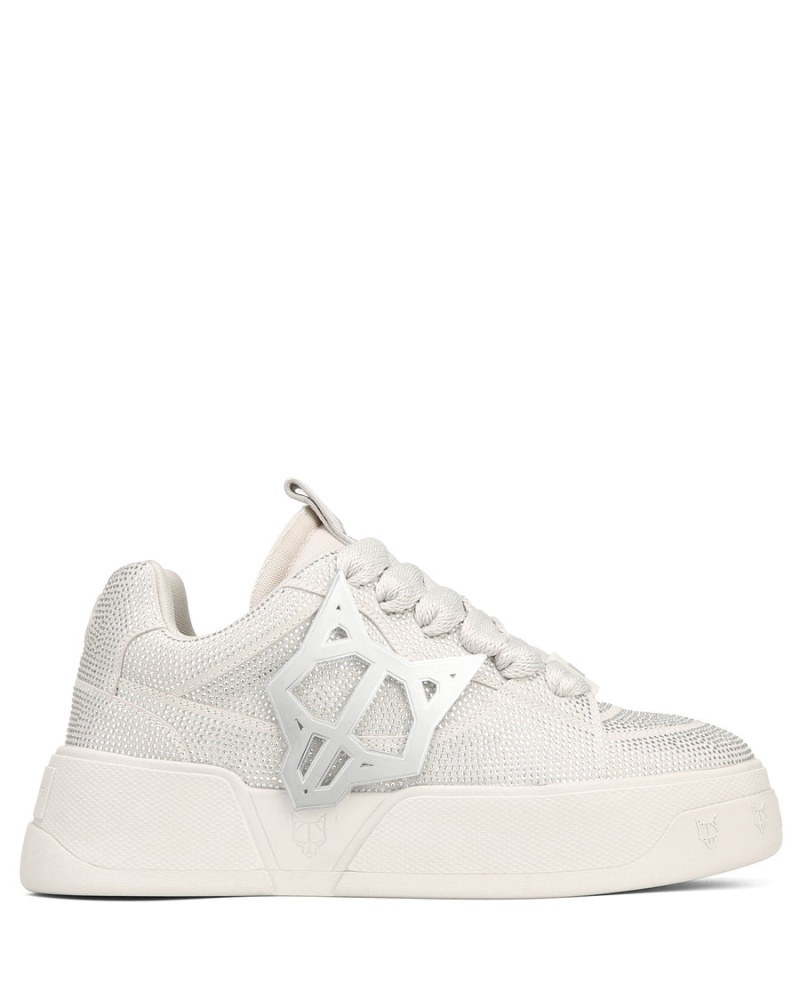 Naked Wolfe Kosa Sneakers Heren Wit Zilver | LXH10099OT