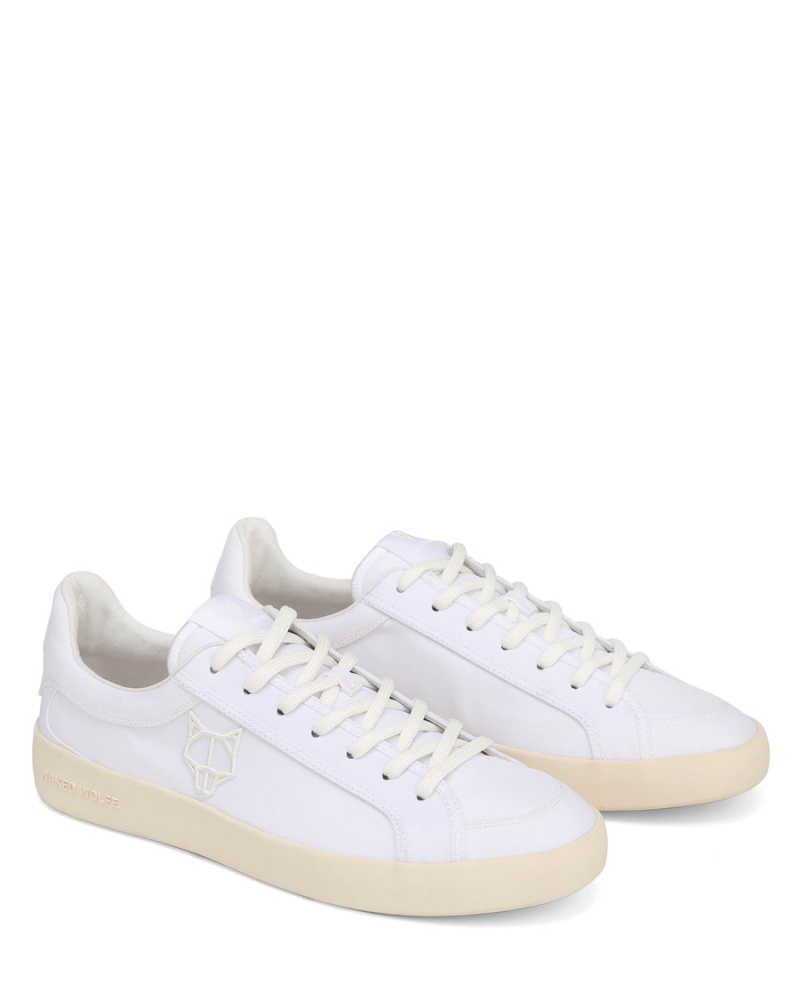 Naked Wolfe Portofino Nylon Sneakers Heren Wit | ZHF4954VK