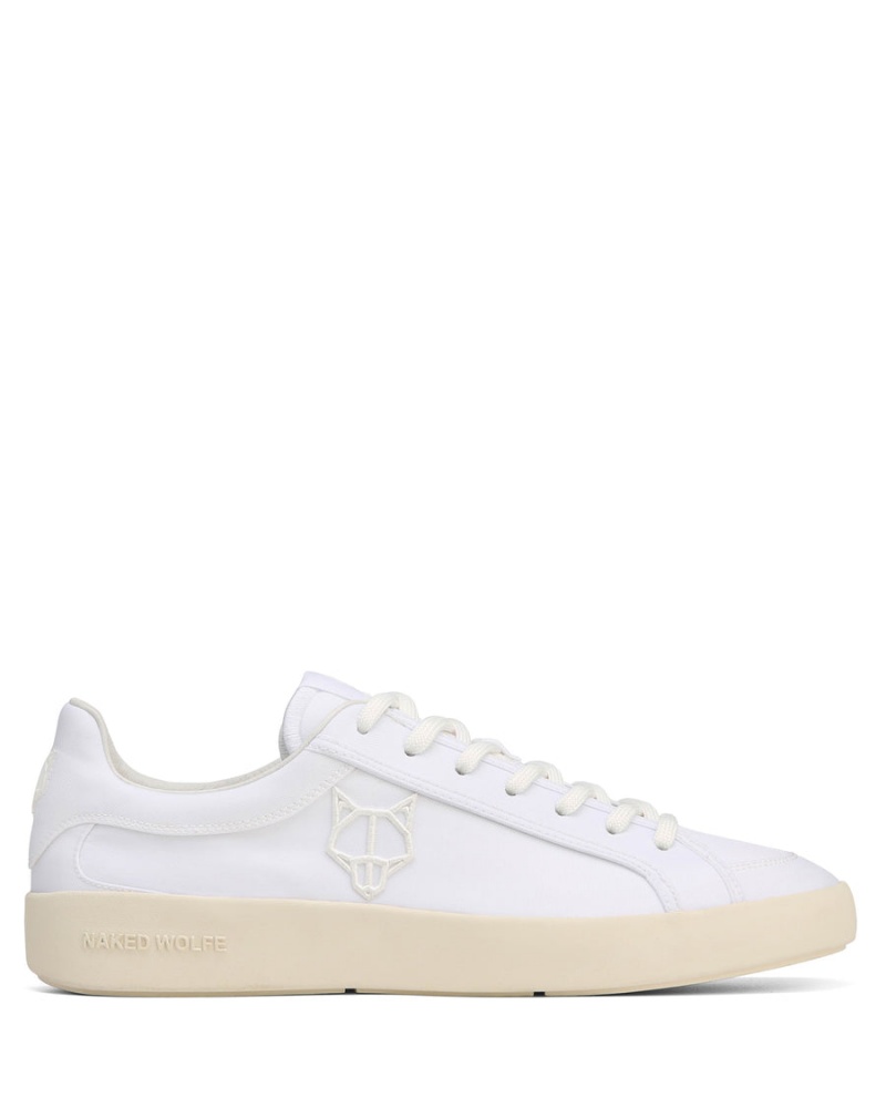 Naked Wolfe Portofino Nylon Sneakers Heren Wit | ZHF4954VK