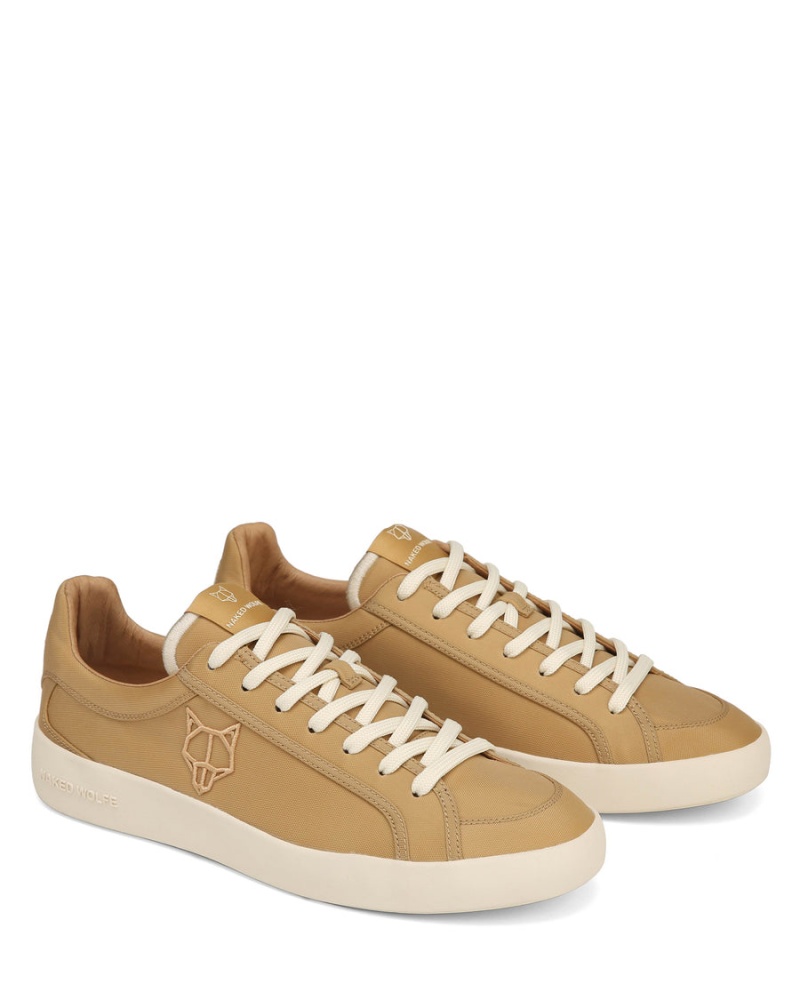 Naked Wolfe Portofino Nylon Sneakers Heren Khaki | XYN2666LQ