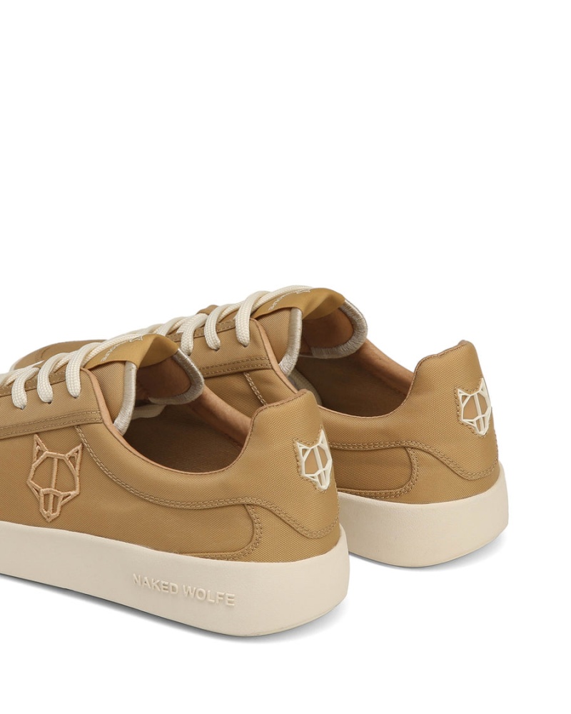 Naked Wolfe Portofino Nylon Sneakers Heren Khaki | XYN2666LQ