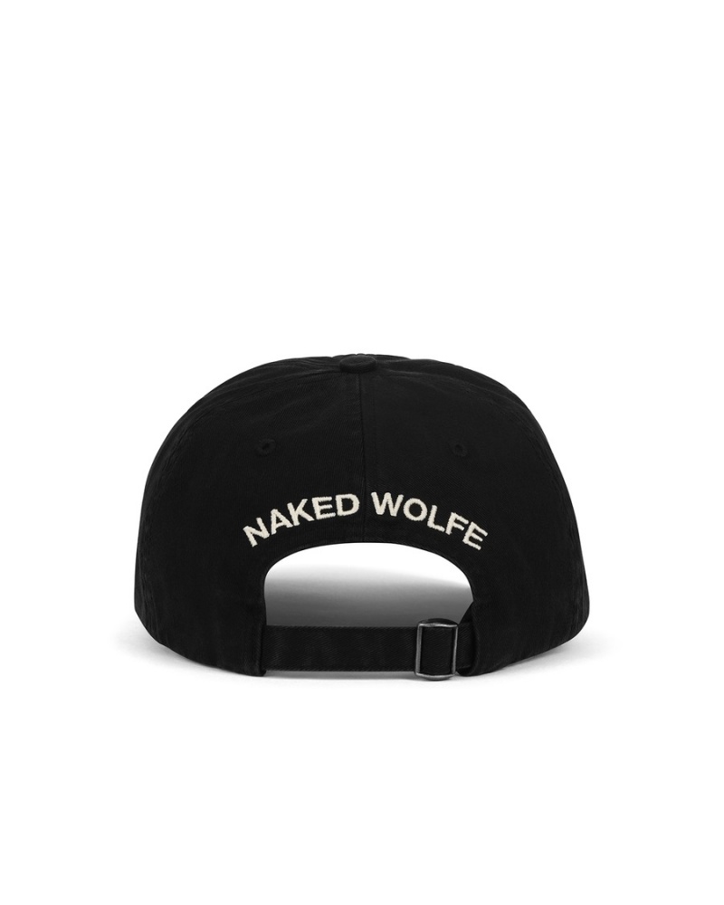 Naked Wolfe Pure Baseball Caps Heren Zwart | EVD1754OL