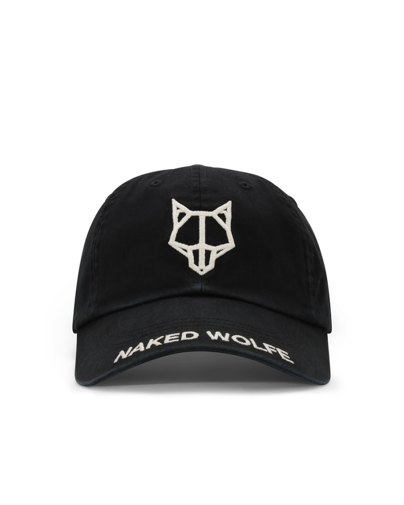 Naked Wolfe Pure Baseball Caps Heren Zwart | EVD1754OL