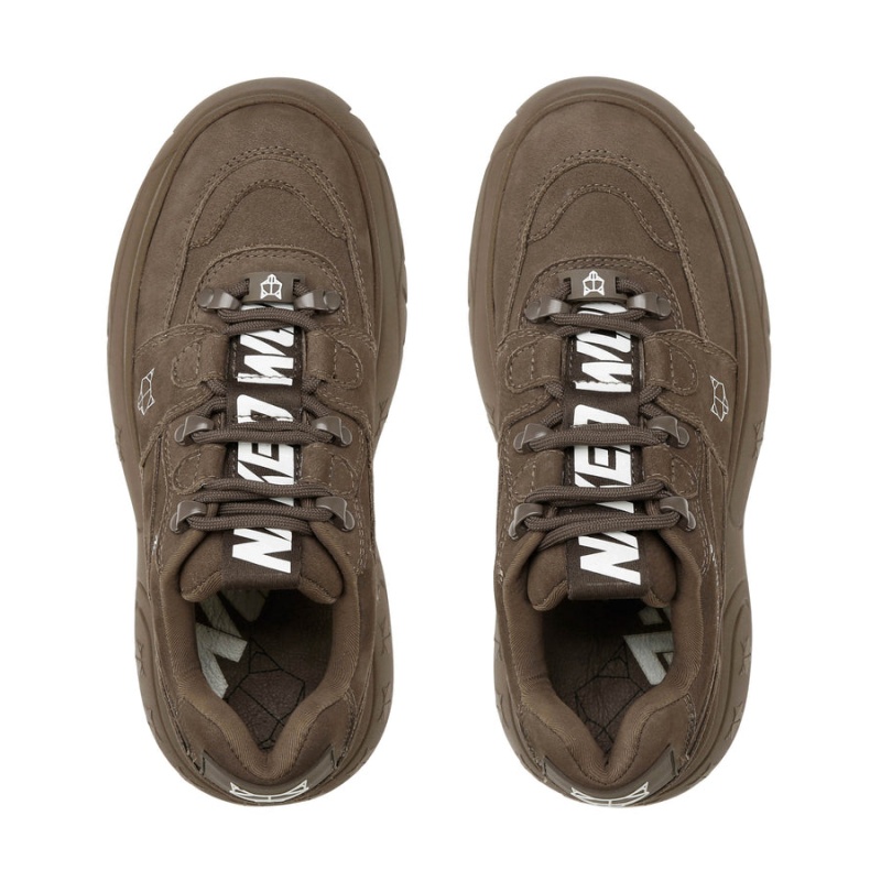 Naked Wolfe Sinner Sneakers Dames Chocola | BXT7897NX