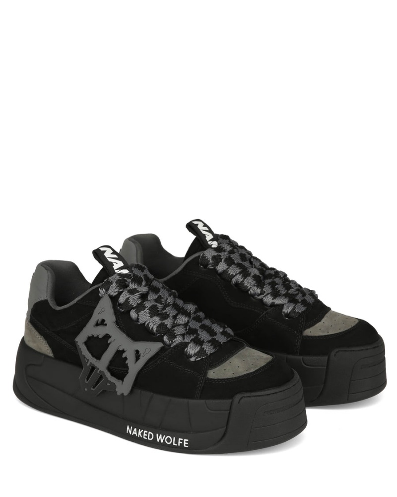 Naked Wolfe Slade Sneakers Heren Zwart | VBZ2854MV