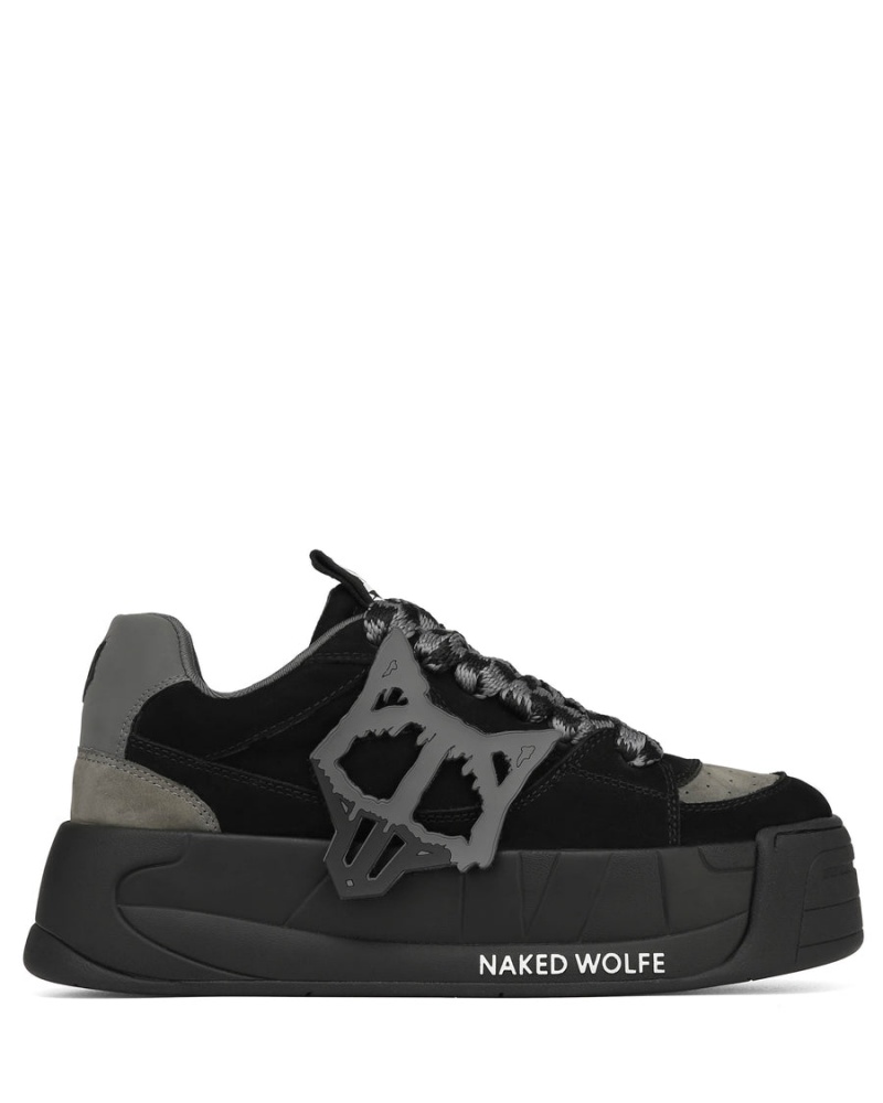 Naked Wolfe Slade Sneakers Heren Zwart | VBZ2854MV