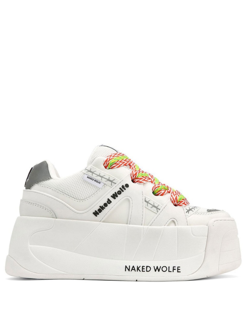 Naked Wolfe Slider Sneakers Dames Wit | QGI3919RL