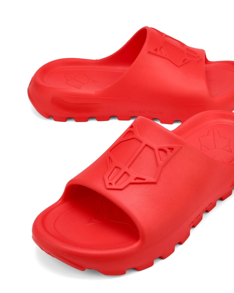 Naked Wolfe Tommy Badeslippers Heren Rood | KAP4619GP