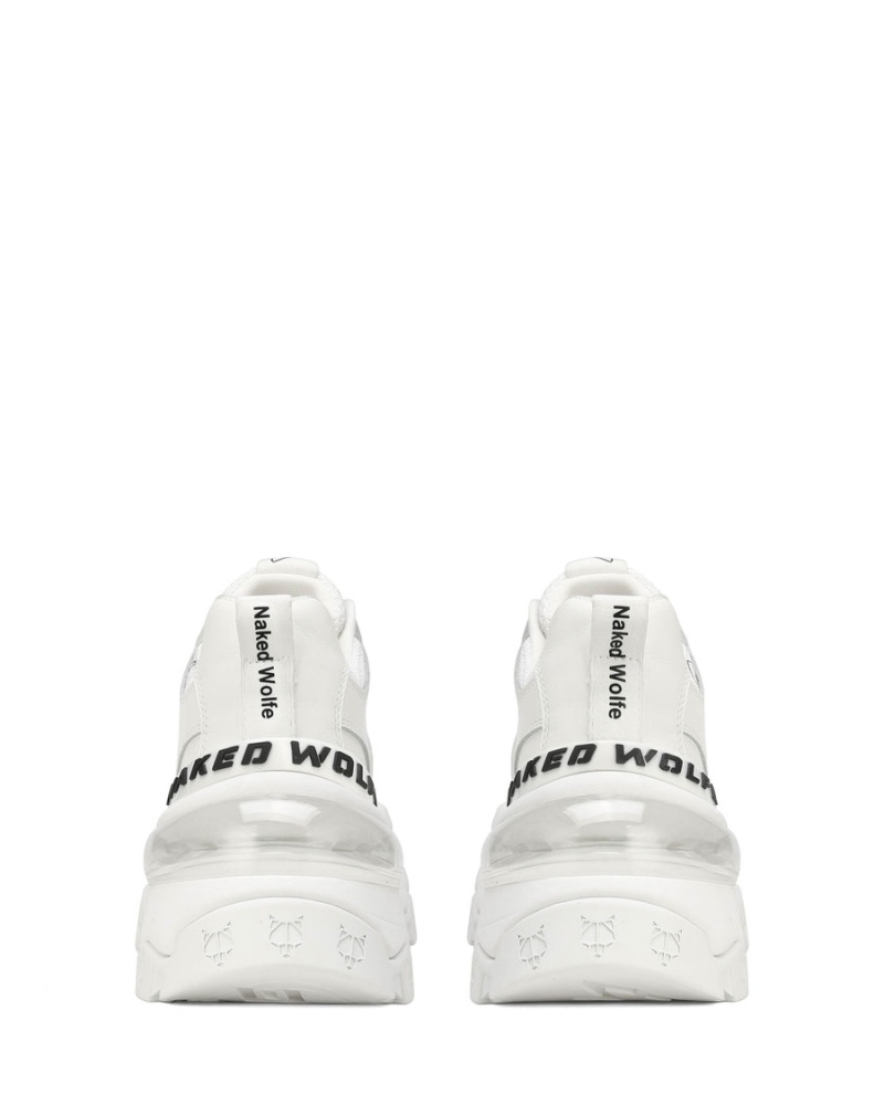 Naked Wolfe Wind Sneakers Dames Wit | JXA6092UE